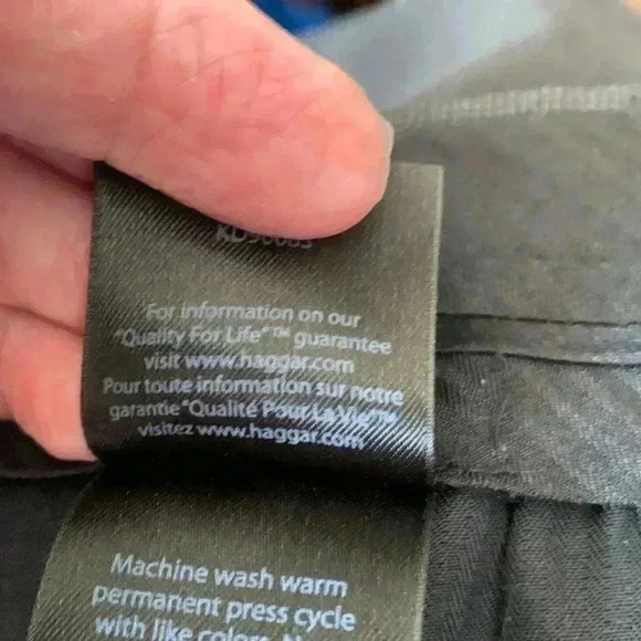 Kenneth Cole Reaction Lightweight Charcoal Grey Dress Pants - Picture 7 of 7